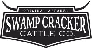 Swamp Cracker Cattle Company  12"  Logo Sticker