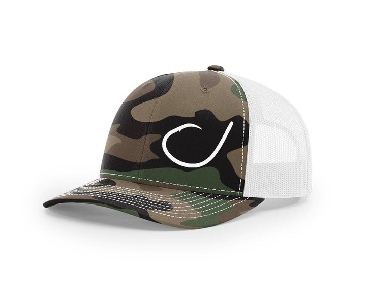 Circle Hook Salty and Swamp Cracker Snapback Hat - Swamp Cracker Outdoor Apparel