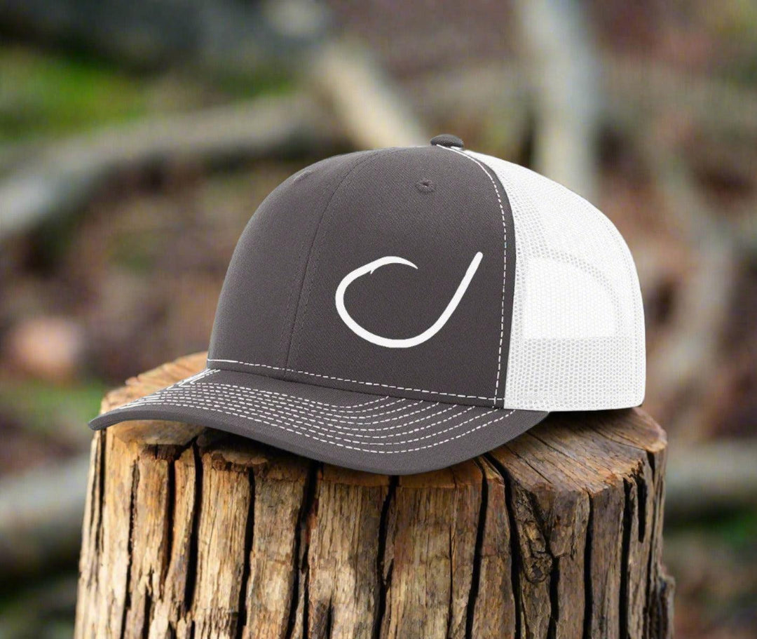 Circle Hook Salty and Swamp Cracker Snapback Hat - Swamp Cracker Outdoor Apparel