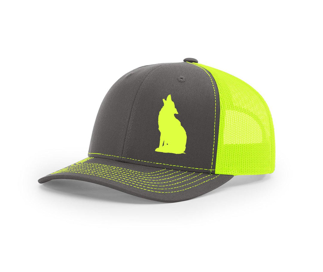 Coyote Howling Swamp Cracker Snapback Hat - Swamp Cracker Outdoor Apparel