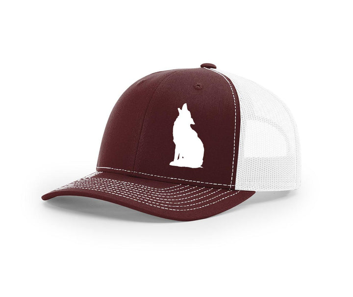 Coyote Howling Swamp Cracker Snapback Hat - Swamp Cracker Outdoor Apparel