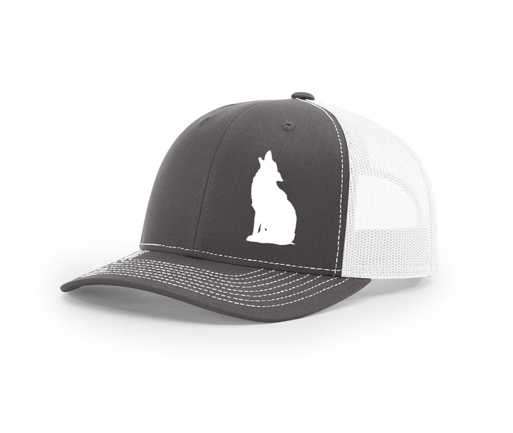 Coyote Howling Swamp Cracker Snapback Hat - Swamp Cracker Outdoor Apparel