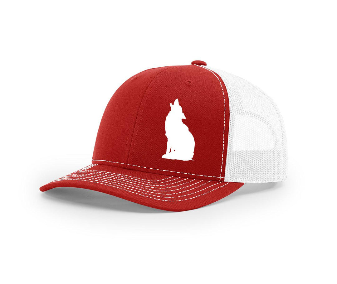 Coyote Howling Swamp Cracker Snapback Hat - Swamp Cracker Outdoor Apparel