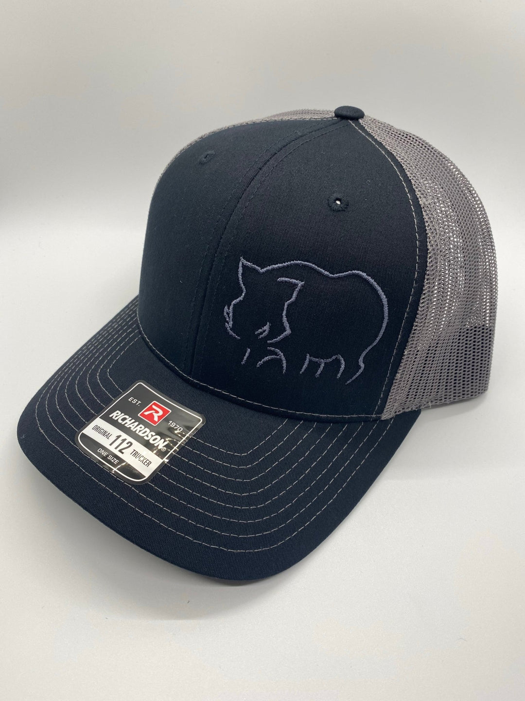 Hog Sillouette Swamp Cracker Snapback Hat - Swamp Cracker Outdoor Apparel