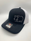 Hog Sillouette Swamp Cracker Snapback Hat