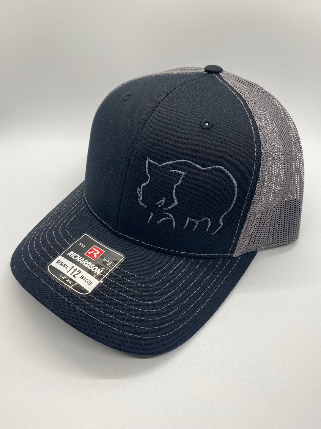 Hog Sillouette Swamp Cracker Snapback Hat