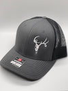 Deer Skull Swamp Cracker Snapback Hat