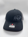 Wandering Buffalo Outline Swamp Cracker Snapback Hat