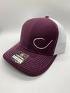 Circle Hook Salty and Swamp Cracker Snapback Hat