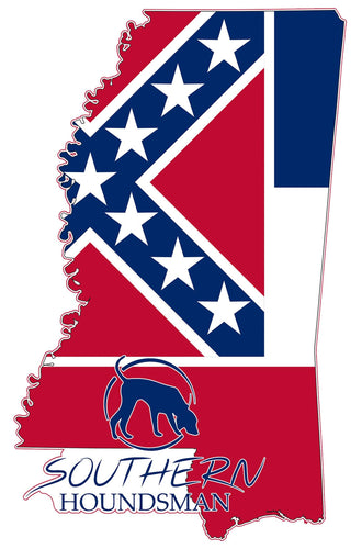 Mississippi Southern Houndsman Sticker