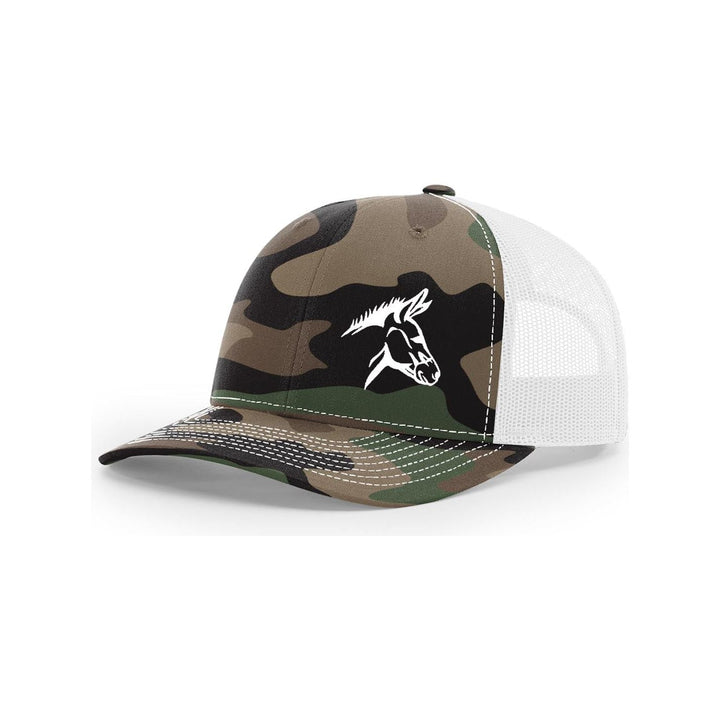 Mule Head Mesh Swamp Cracker Trucker Hat - Swamp Cracker Outdoor Apparel