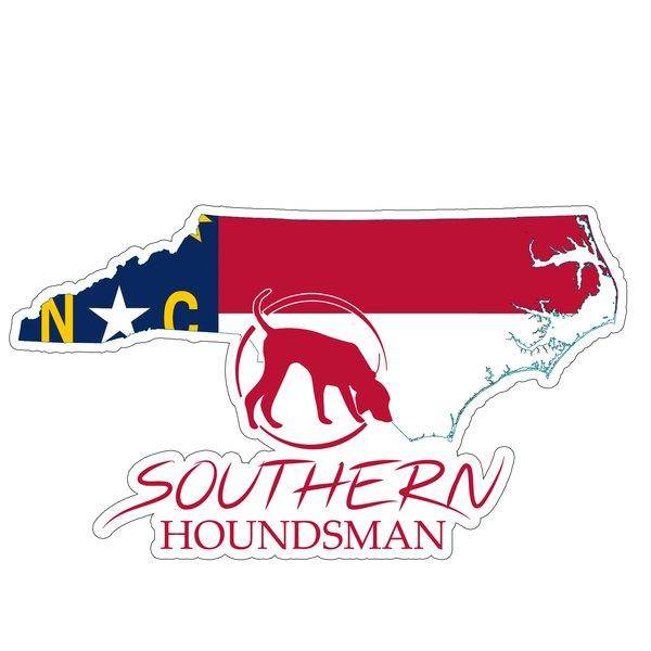North Carolina Southern Houndsman Sticker - Swamp Cracker Outdoor Apparel