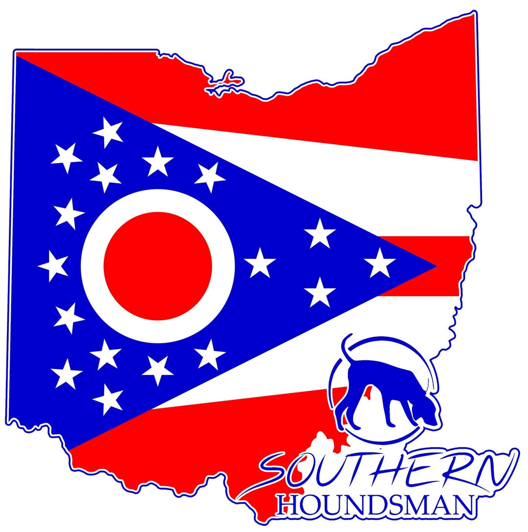 Ohio Southern Houndsman Sticker - Swamp Cracker Outdoor Apparel