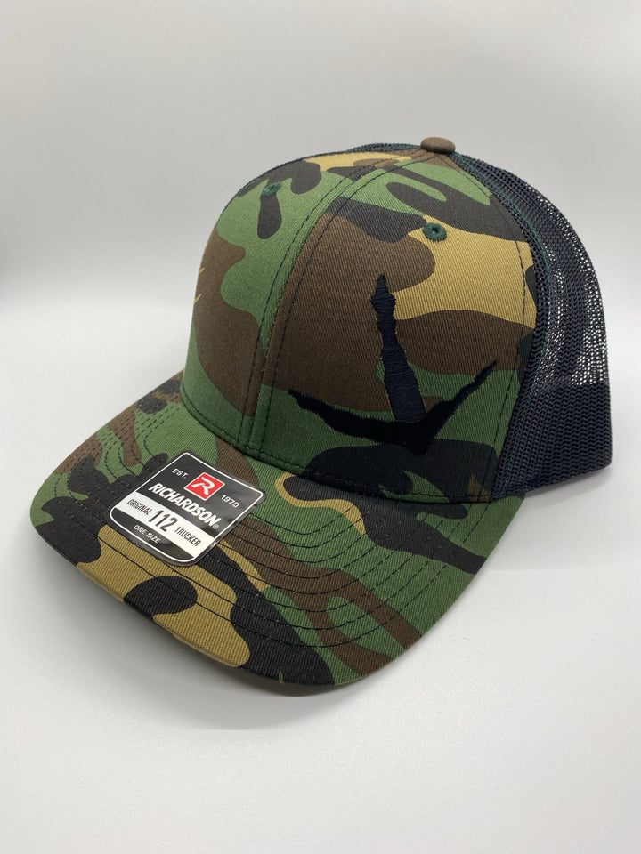 Single Turkey Track Swamp Cracker Snapback Hat - Swamp Cracker Outdoor Apparel