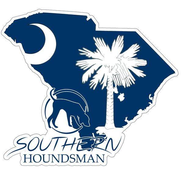 South Carolina Southern Houndsman Sticker - Swamp Cracker Outdoor Apparel