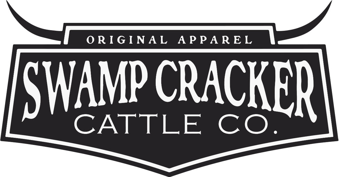 Swamp Cracker Cattle Company 12" Logo Sticker - Swamp Cracker Outdoor Apparel