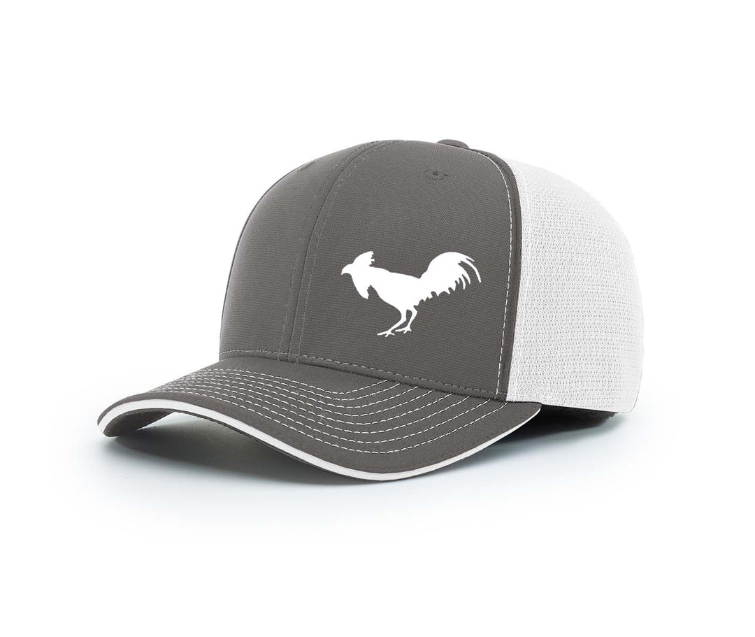 Swamp Cracker Fighting Fowl Rooster Flex Fit Hat - Swamp Cracker Outdoor Apparel