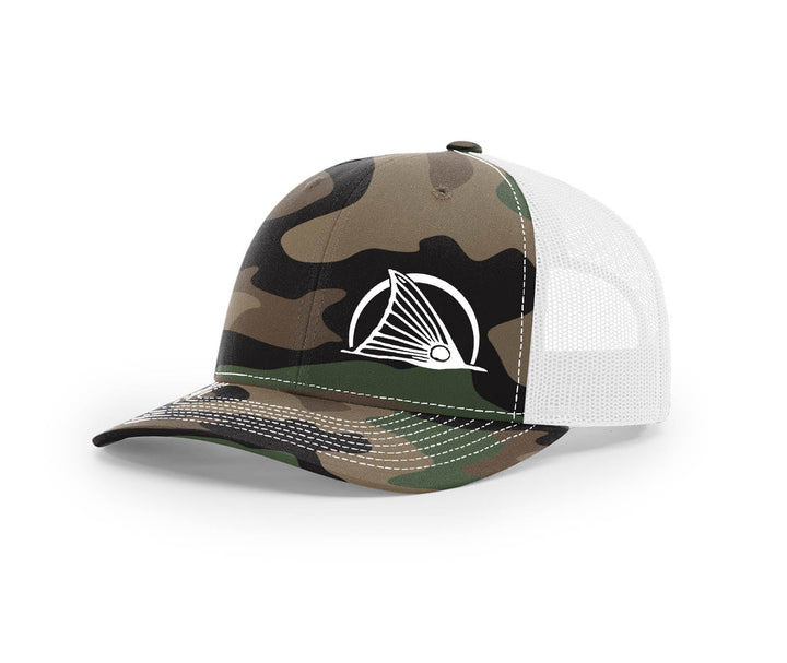 Tailing Redfish At Sunrise Salty Cracker Snapback Hat - Swamp Cracker Outdoor Apparel