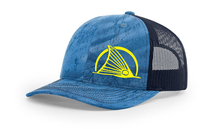 Tailing Redfish At Sunrise Salty Cracker Snapback Hat - Swamp Cracker Outdoor Apparel