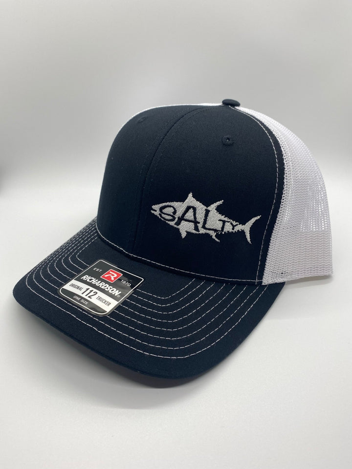 Tuna Outline Salty Cracker Snapback Hat - Swamp Cracker Outdoor Apparel