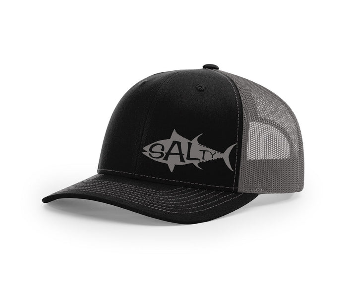 Tuna Outline Salty Cracker Snapback Hat - Swamp Cracker Outdoor Apparel