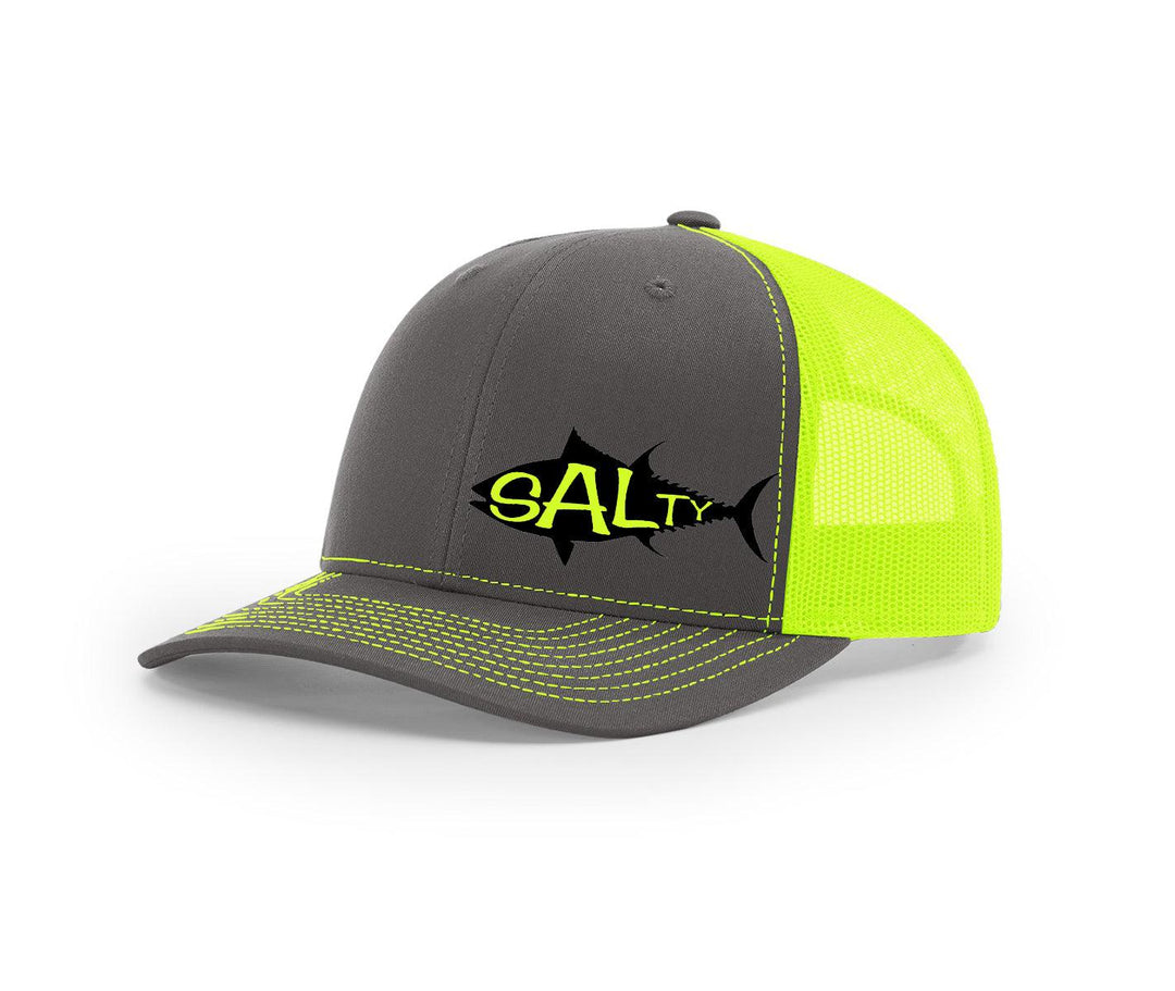 Tuna Outline Salty Cracker Snapback Hat - Swamp Cracker Outdoor Apparel