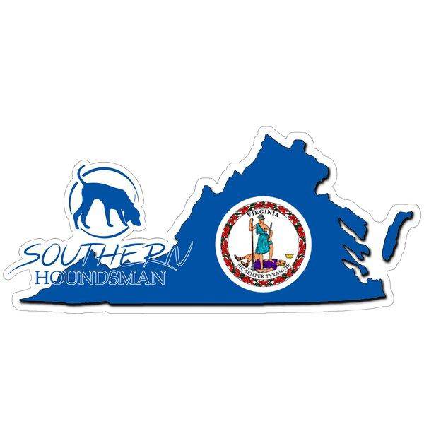 Virginia Southern Houndsman Sticker - Swamp Cracker Outdoor Apparel